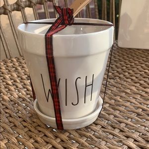 Rae Dunn “Wish” Planter